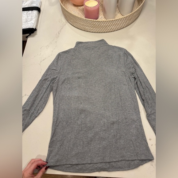 Veronica Beard Theresa Ruched Turtleneck - Picture 6 of 10